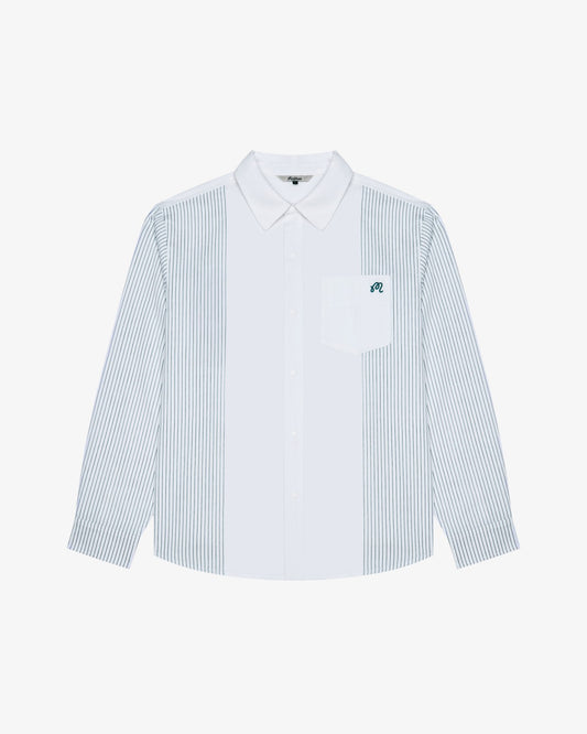 Malbon Montecristo Shirt - White / Light Blue