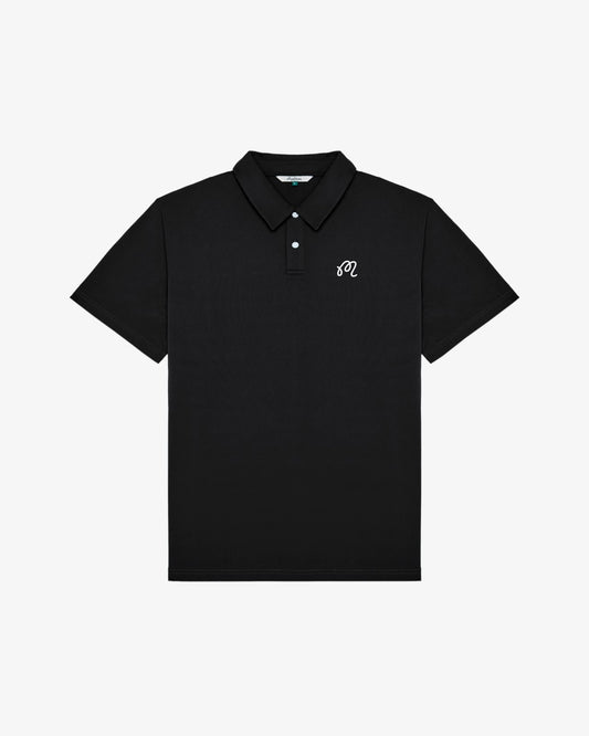 Malbon Fairway Polo - Black