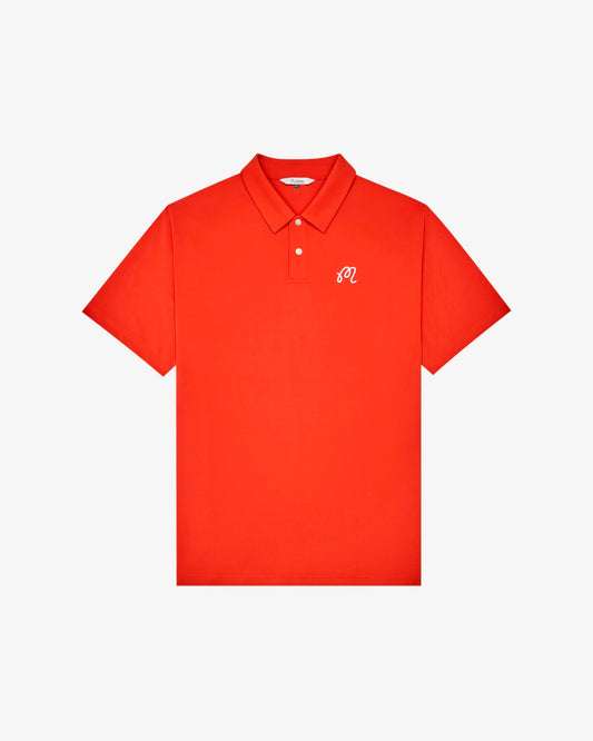 Malbon Fairway Polo - Grenadine Red