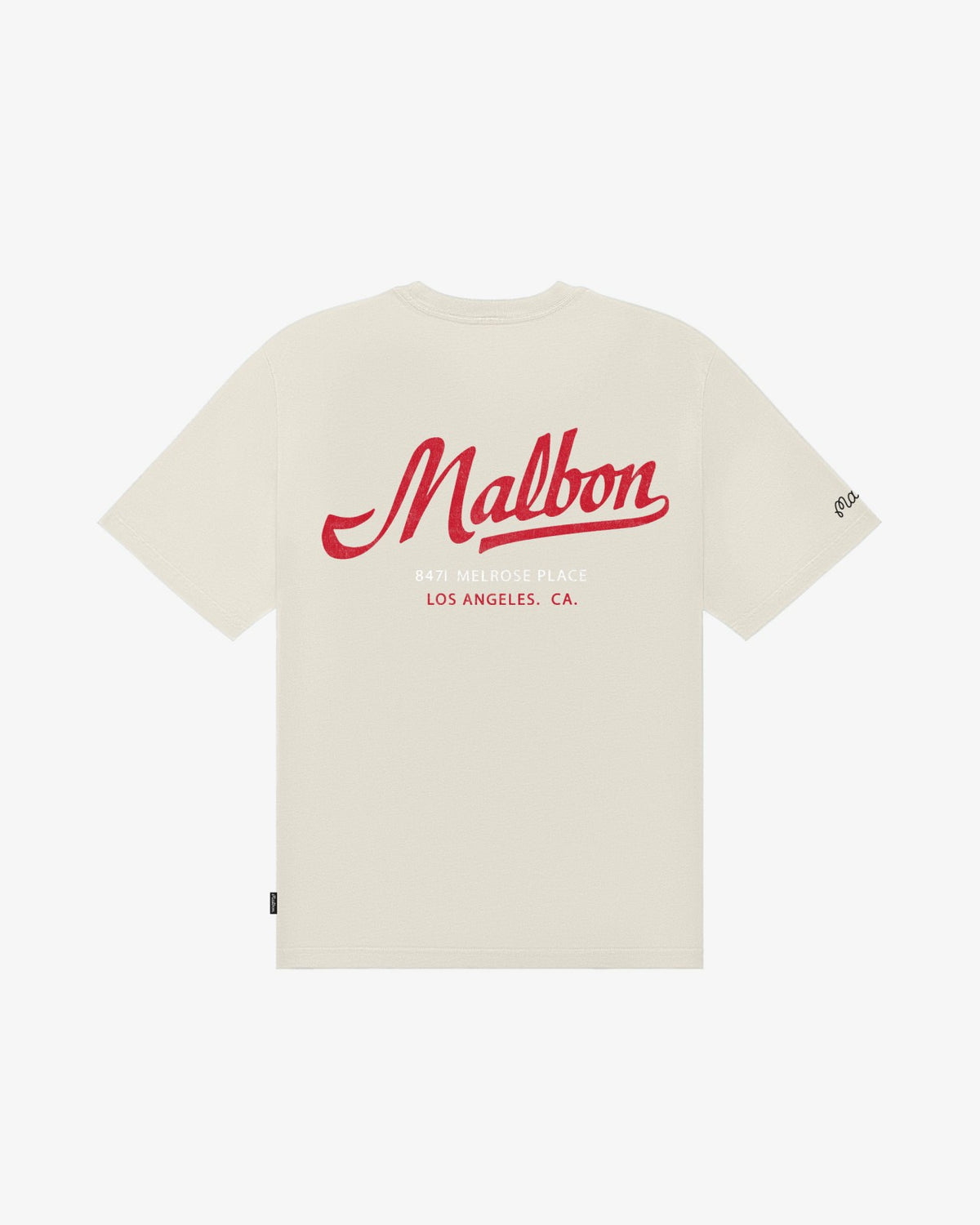 Malbon Bermuda Benchmark Tee - Ivory