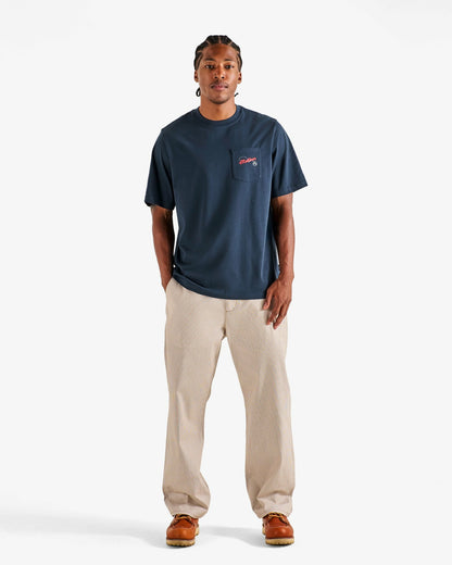 Malbon Vista Demand Tee - Blueberry