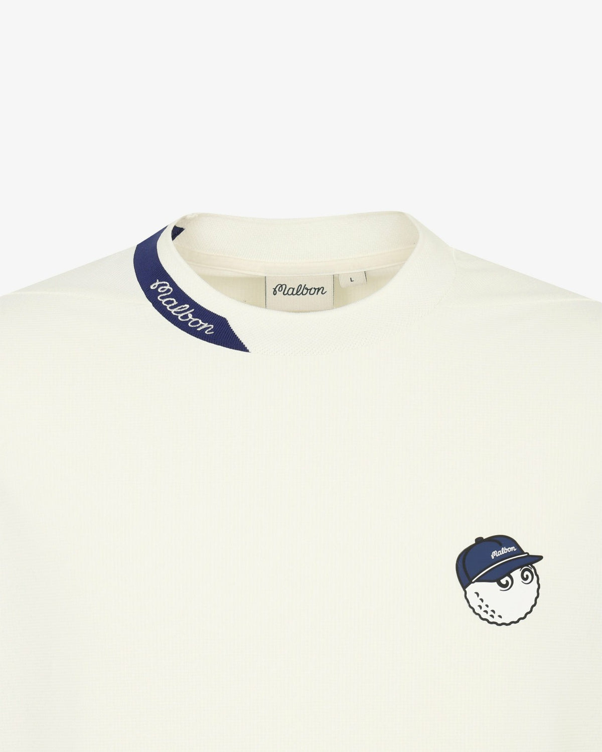 Malbon Sungjae Im Tech Mockneck - Off White