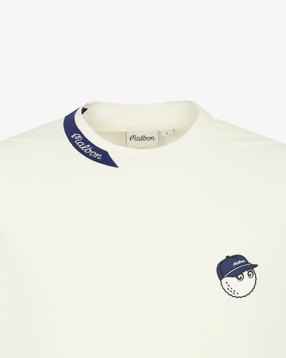 Malbon Sungjae Im Tech Mockneck - Off White