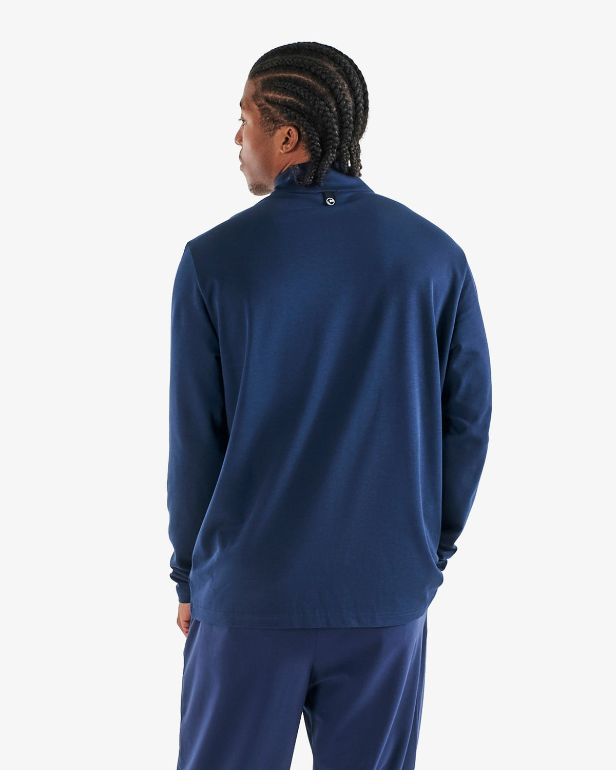 Malbon Flyer Mid Layer - Navy