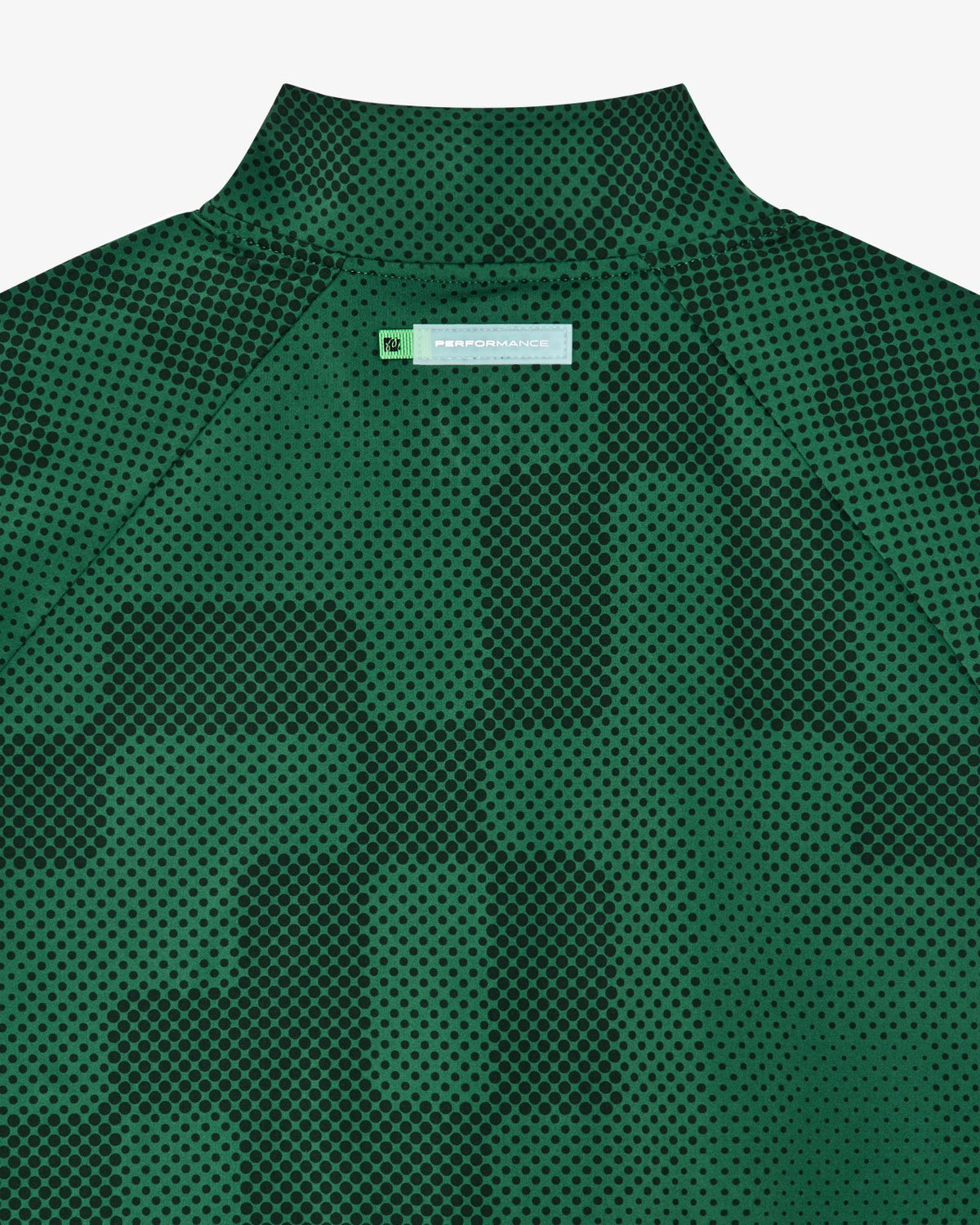 Malbon Performance Raglan Quarter Zip - Eden