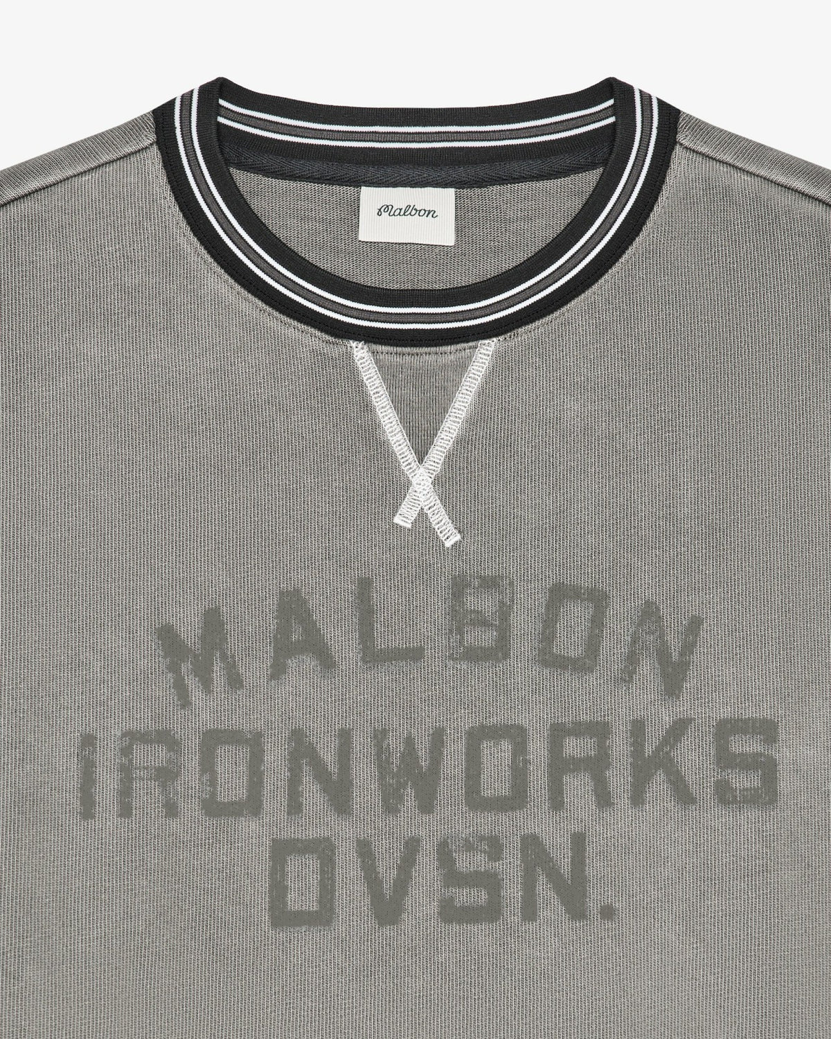 Malbon Foreman Sweatshirt - Brushed Nickel