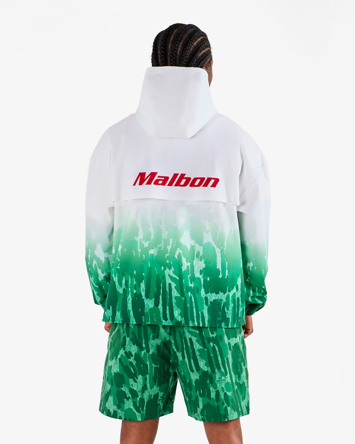 Malbon Sponsors Pullover - Divot Camo Jungle Gradient