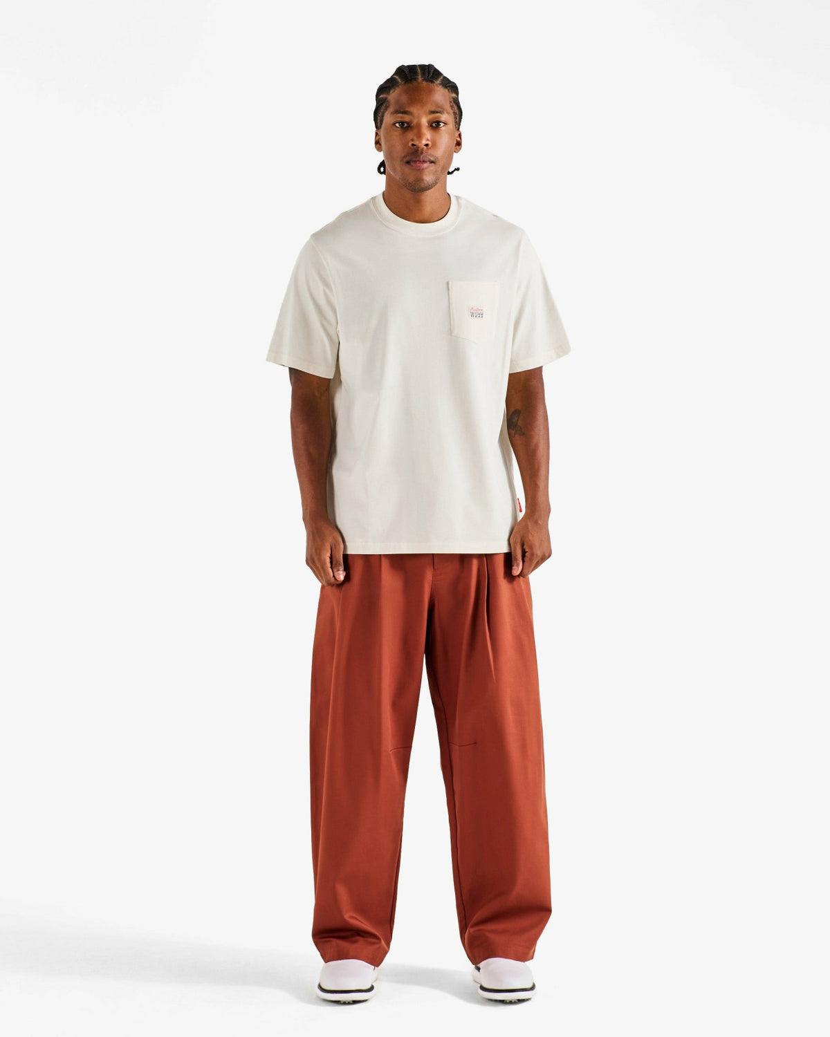 Malbon Milled Pant - Rust