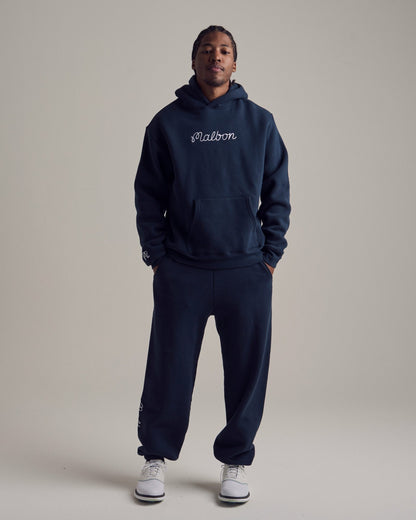 Malbon Clubhouse Sweatpant - Navy