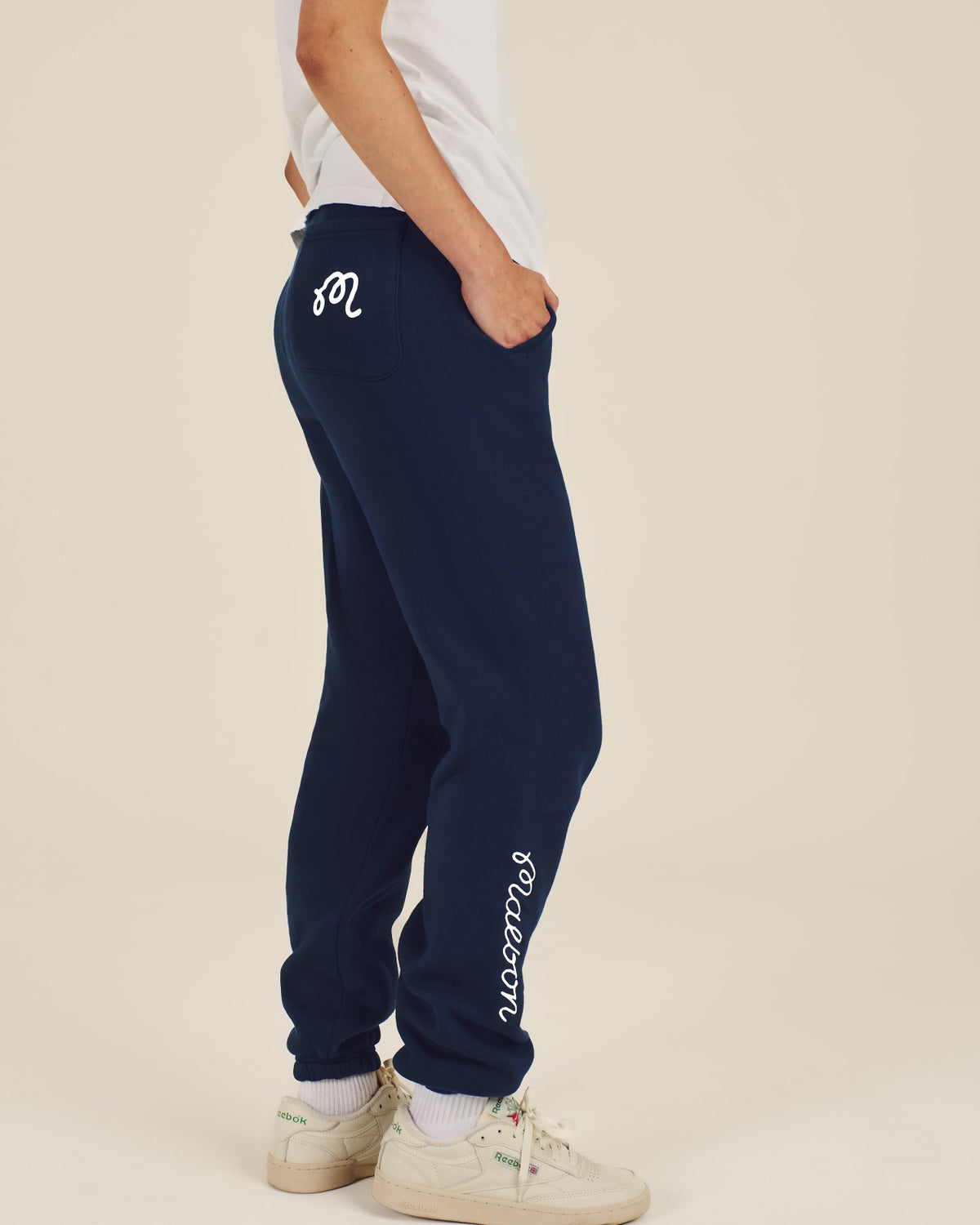 Malbon Clubhouse Sweatpant - Navy