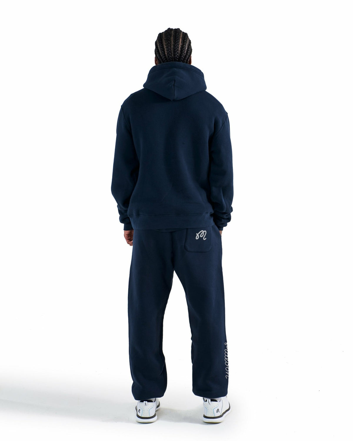 Malbon Clubhouse Sweatpant - Navy
