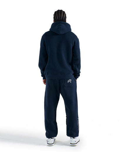 Malbon Clubhouse Sweatpant - Navy