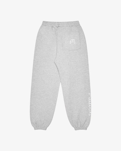 Malbon Clubhouse Sweatpant - Heather Grey