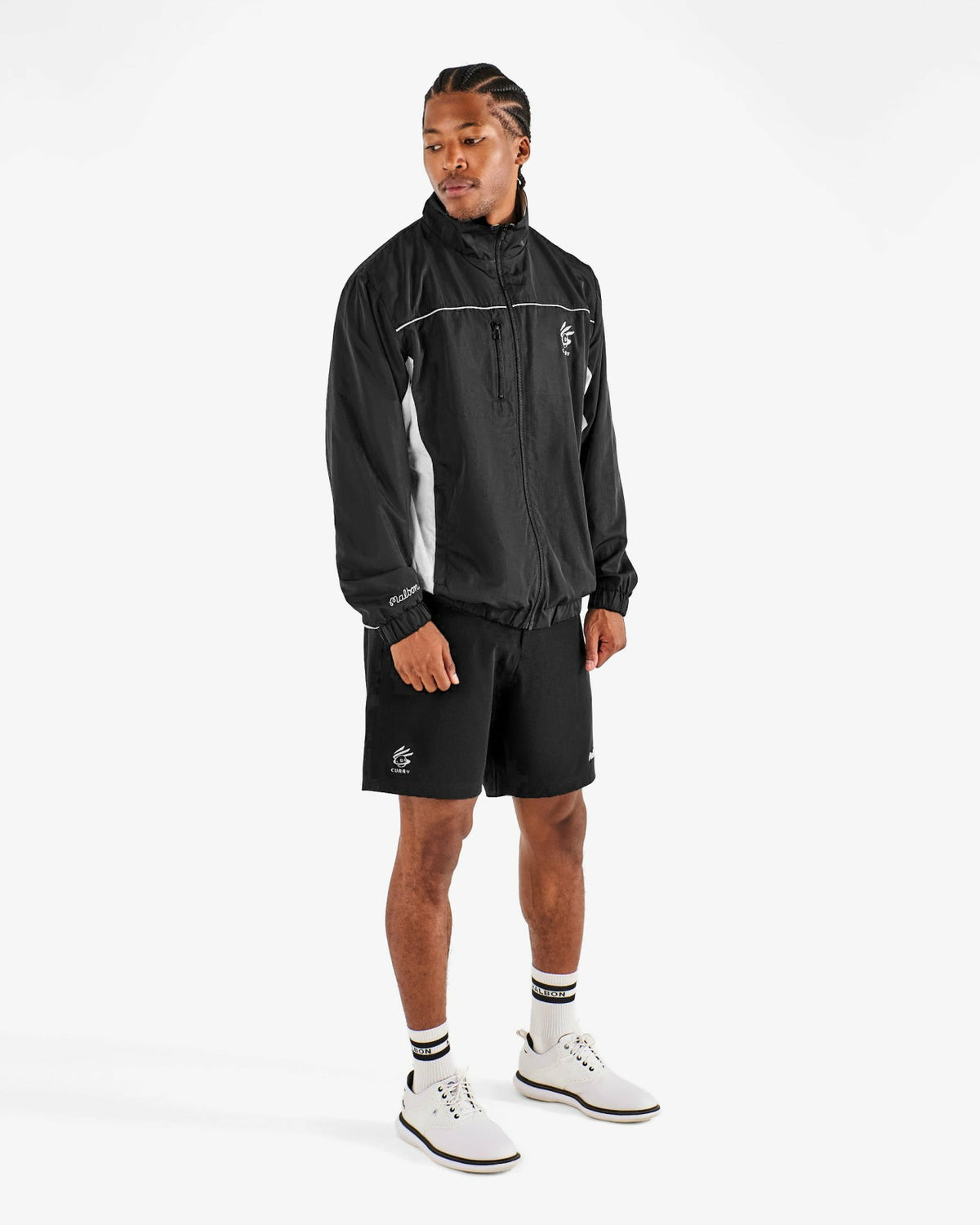 Malbon Curry Brand Ripley Short - Black