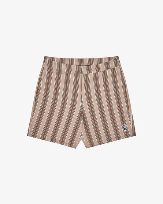 Malbon Grateful Dead Ripley Blanket Short - Brown
