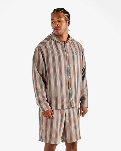 Malbon Grateful Dead Ripley Blanket Short - Brown