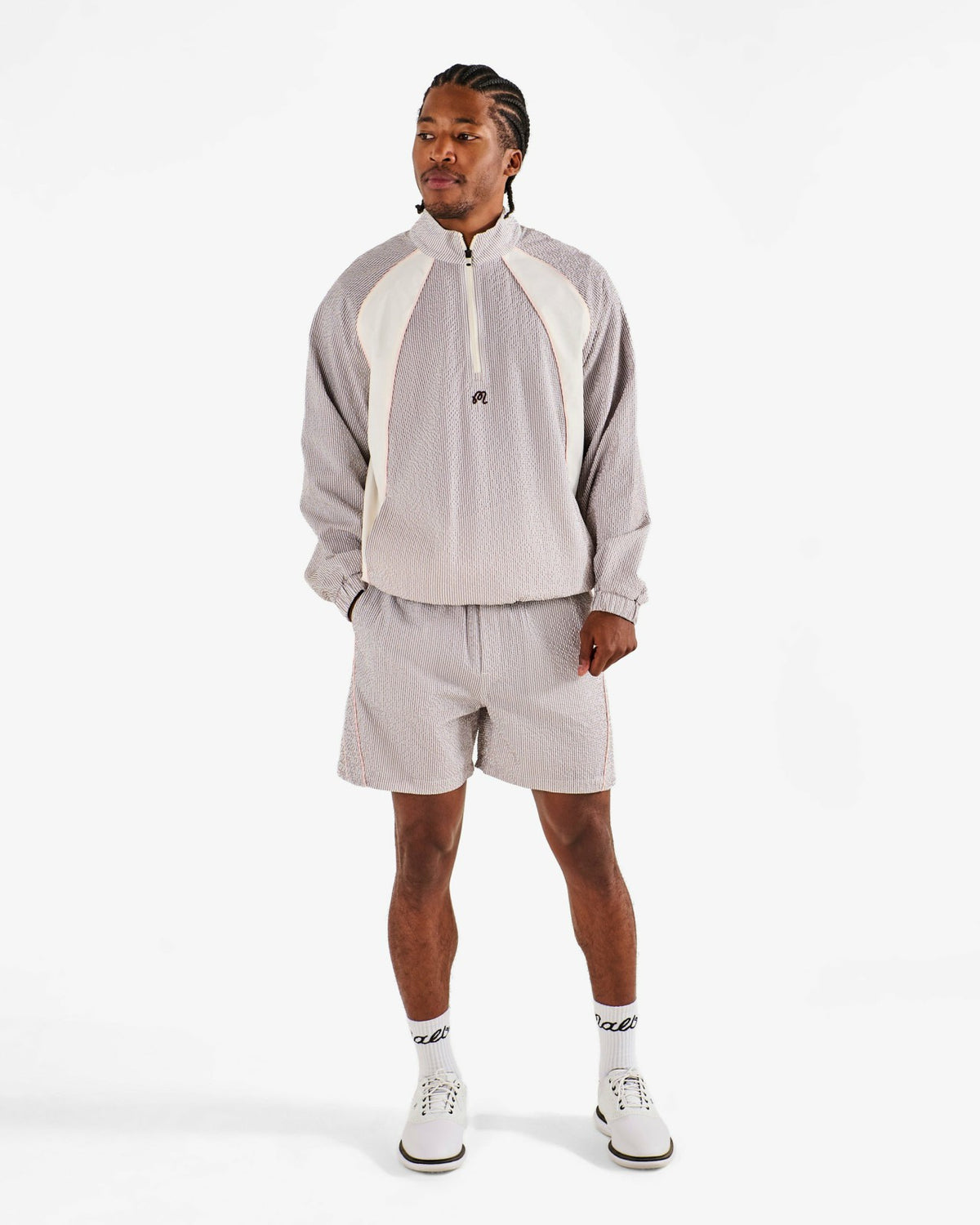Malbon Valero Short - Taupe Multi