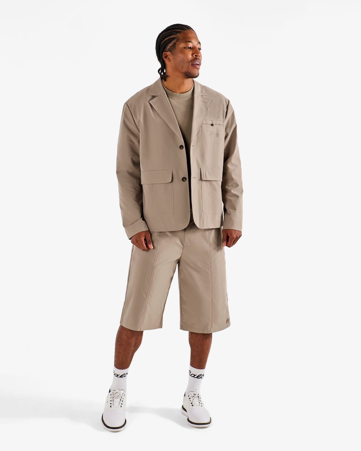 Malbon Anton Short - Taupe