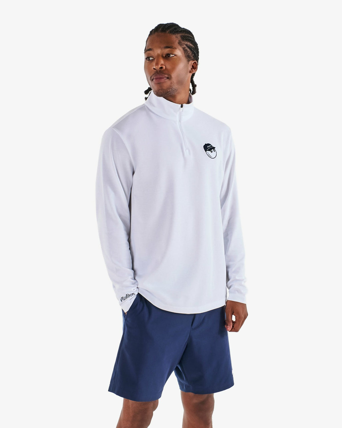 Malbon Ripley Coolcore® Short - Navy