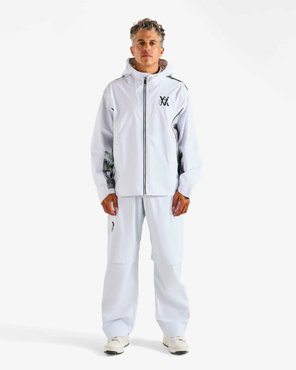 Malbon Arsham Cloudburst Rain Jacket - White