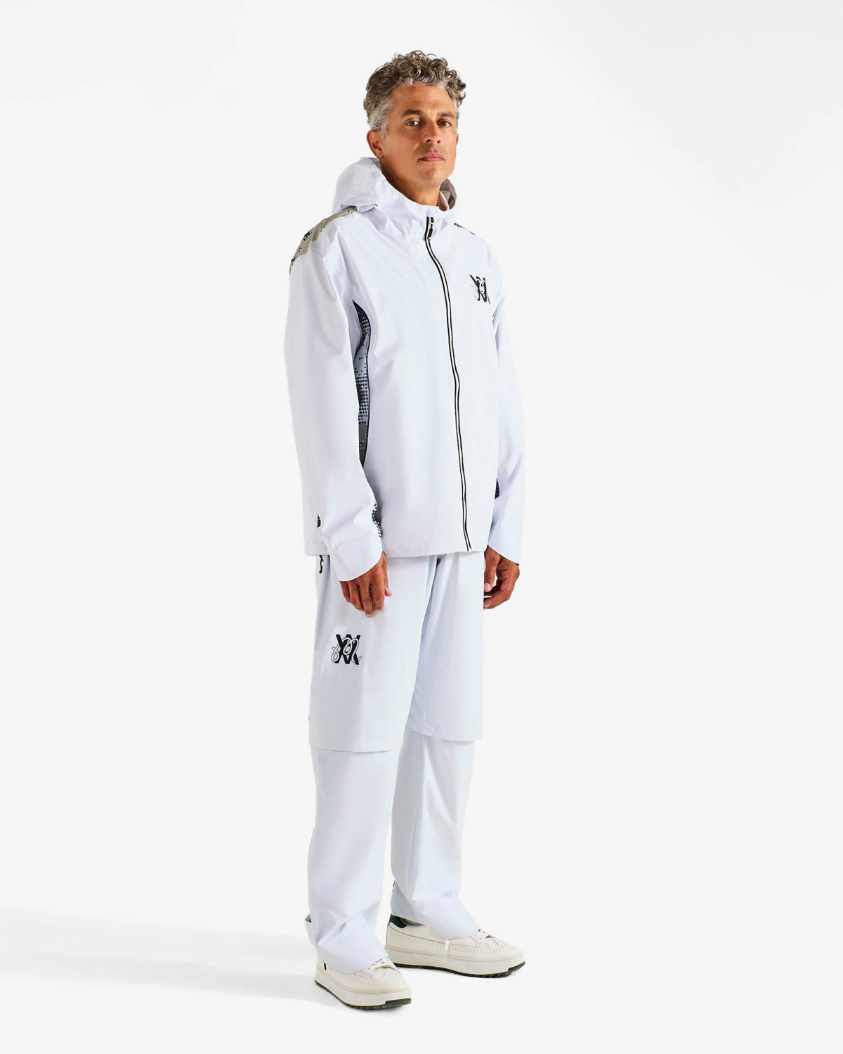 Malbon Arsham Cloudburst Rain Jacket - White