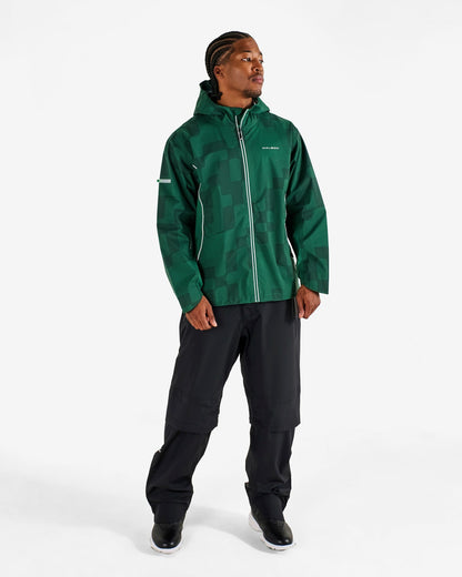 Malbon Performance Full Zip Rain Jacket - Eden