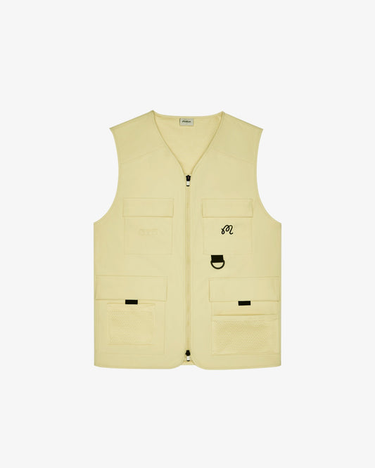 Malbon Bird Watching Vest - Aloe Wash
