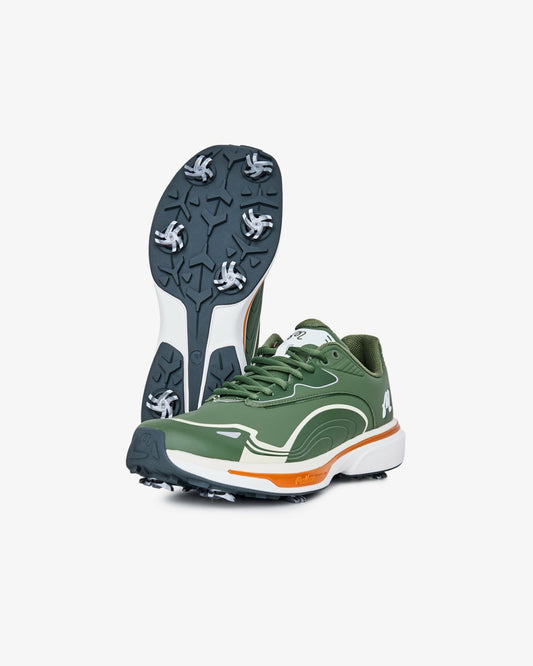 Malbon Tour 1 Golf Shoe - Olive