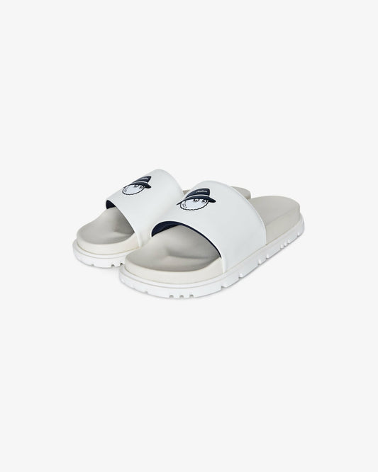 Malbon Buckets Slide - Ivory