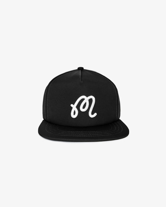 Malbon M Snapback - Black