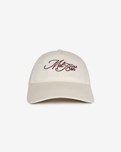 Malbon Palmetto Dad Hat - Whisper White