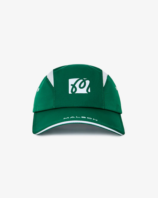 Malbon Performance Mesh Panel Bungee Hat - Eden