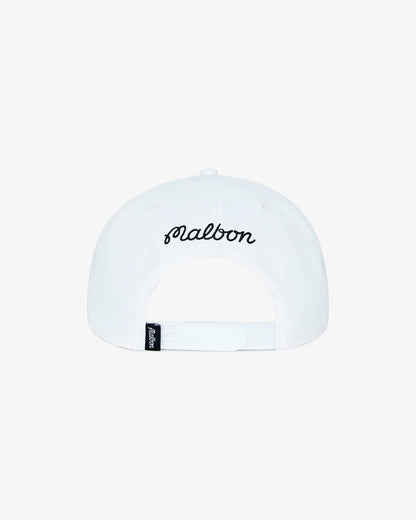 Malbon M Snapback - White