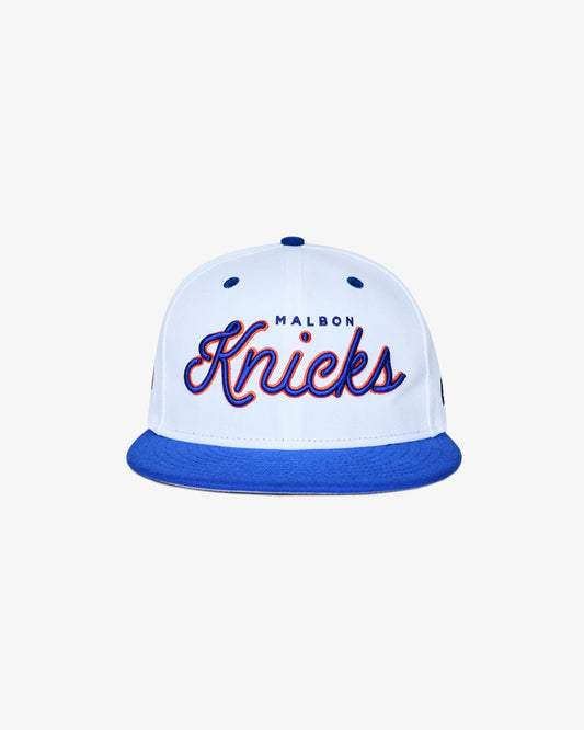 Malbon Knicks New Era 59fifty Fitted Hat - White