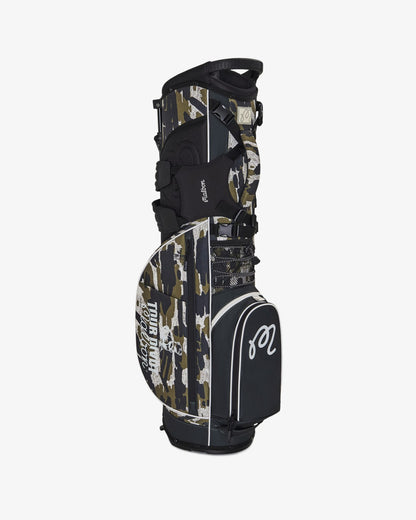 Malbon Tour Divot Camo Walking Bag - Bark Camo