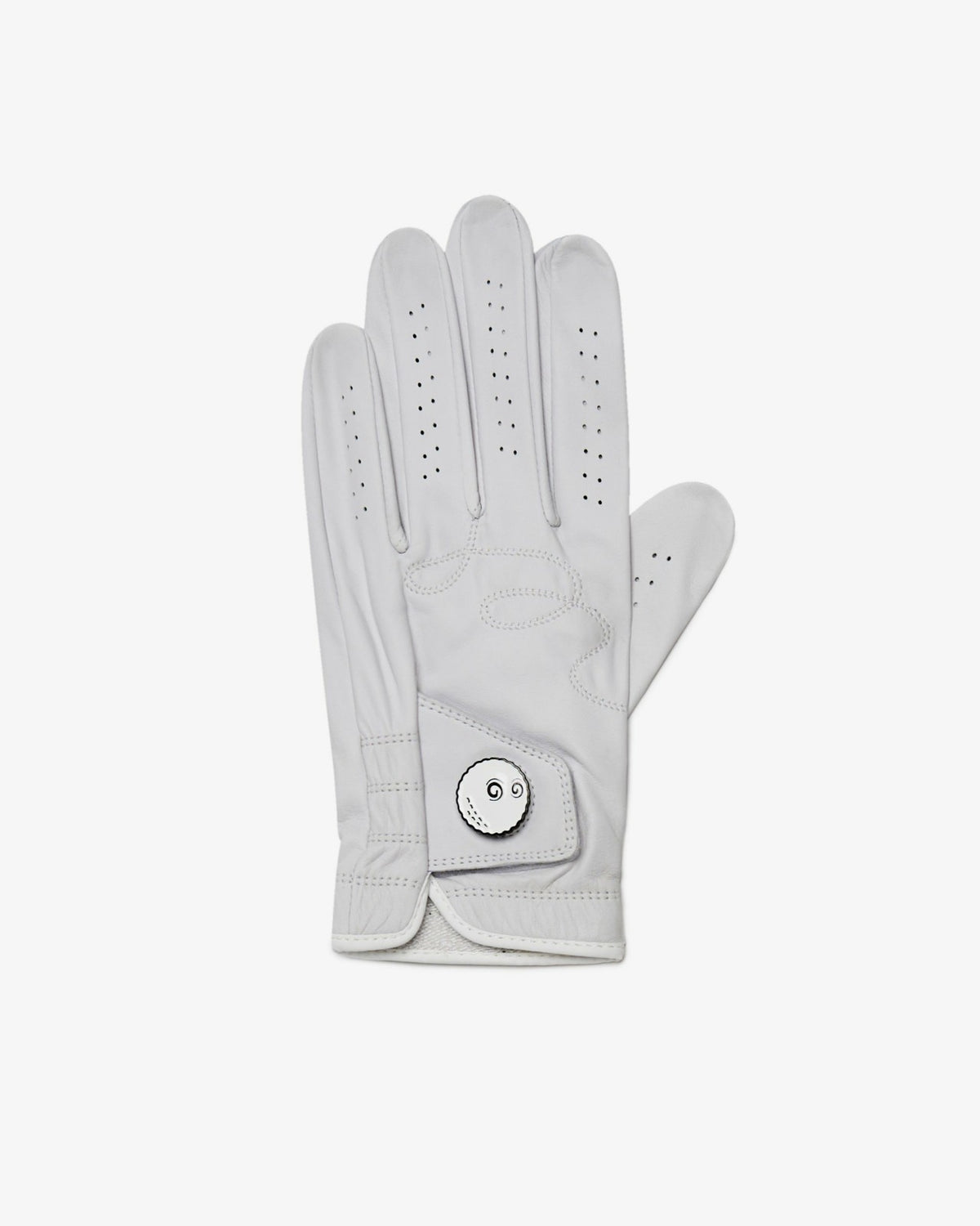 Malbon Buckets Glove - White