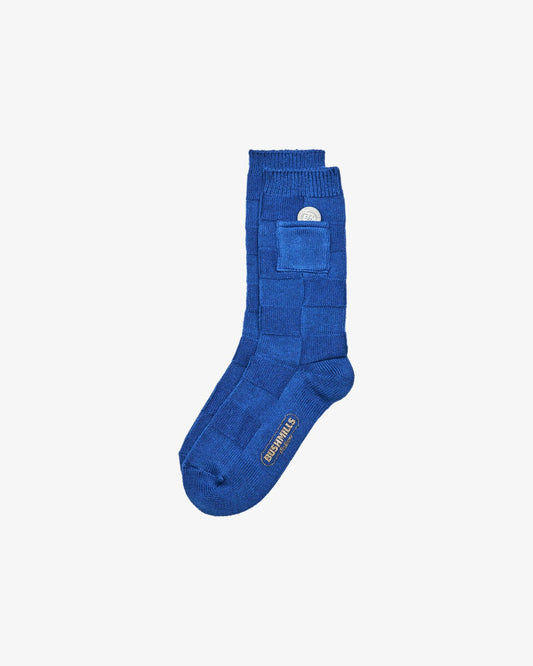 Malbon Bushmills Marker Sock - Blue